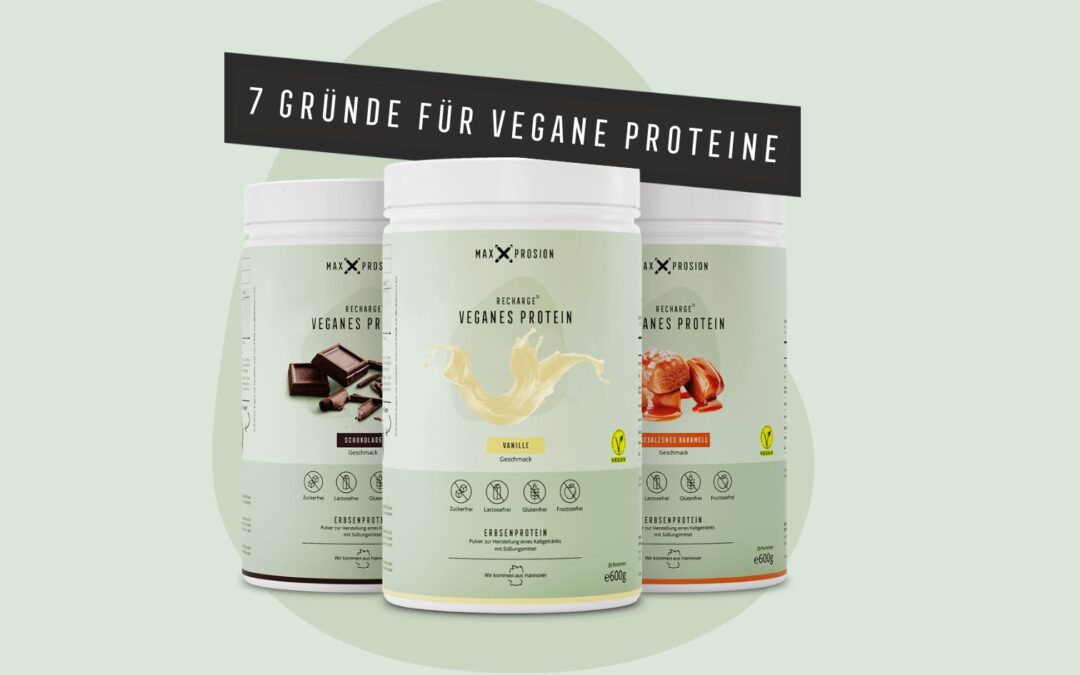 7 Gründe, warum du ein veganes Protein im Schrank haben solltest